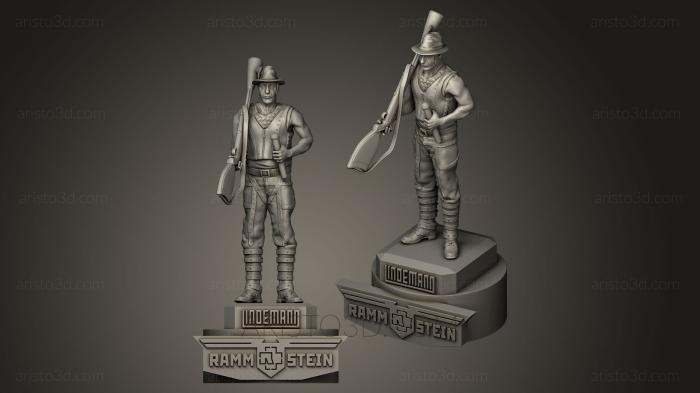 Statues of famous people (STKC_0072) 3D model for CNC machine